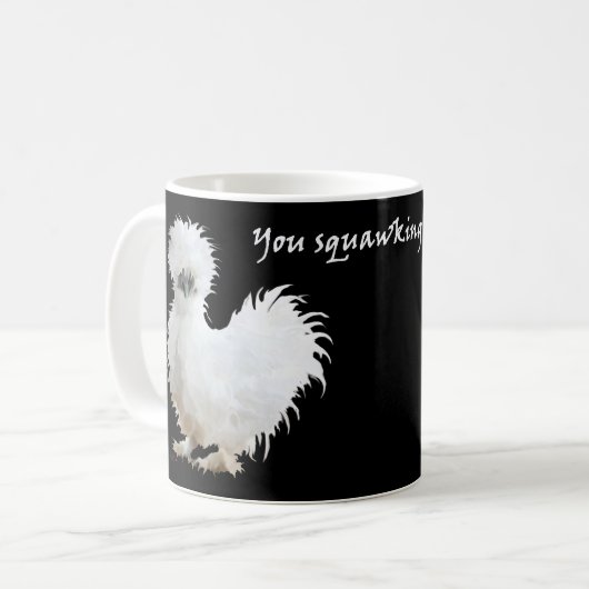 Mug Silkie idiot avec attitude (Devant gauche)
