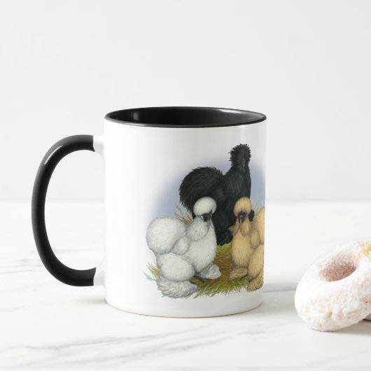 Mug Silkie Trio (Avec donut)