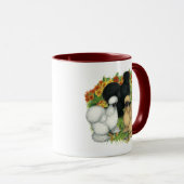 Mug Silkies du jardin de fleurs (Devant droit)