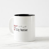Mug Silky Terrier (I Love) (Devant gauche)