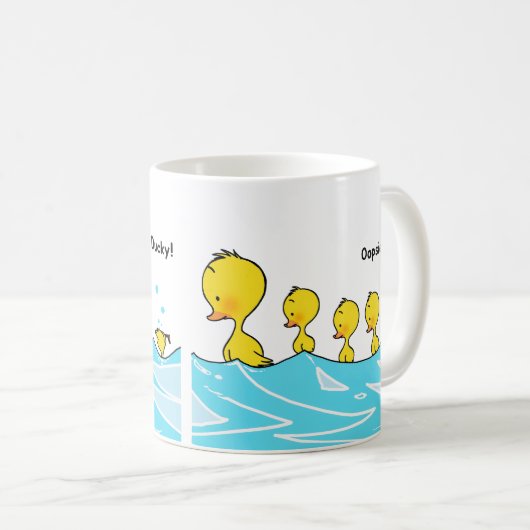 Mug Silly Duckling Makes a Splash (Devant droit)
