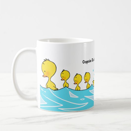Mug Silly Duckling Makes a Splash (Gauche)