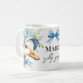 Mug  Silly Goose Boy Birthday baby shower (Devant gauche)