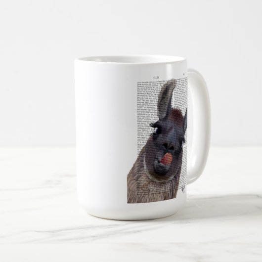 Mug Silly Llama (Devant droit)