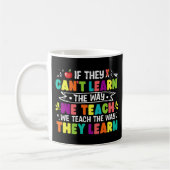 Mug S'ils ne peuvent pas apprendre la façon dont nous (Gauche)