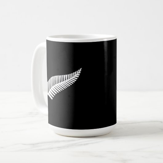 Mug Silver fern flag (NZ) (Devant gauche)
