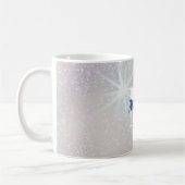Mug Silver Glitter with Stars (Gauche)