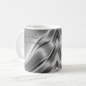 Mug Silver Lines 25e anniversaire du Mariage d'argent (Devant gauche)