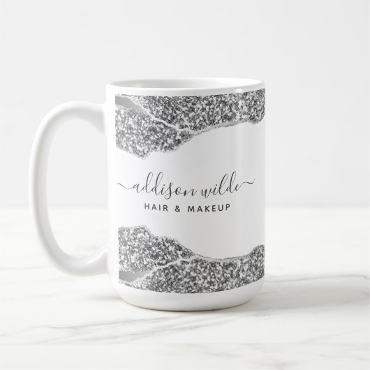 Mug Silver Parties scintillant Diamonds Glam Business (Gauche)