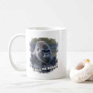 Mug Silverback "Call Me Boss"