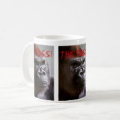 Mug Silverback de gorille le patron (Devant gauche)