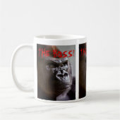 Mug Silverback de gorille le patron (Gauche)