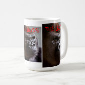 Mug Silverback de gorille le patron (Devant droit)