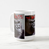 Mug Silverback de gorille le patron (Devant gauche)