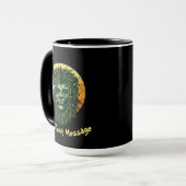 Mug Simba Roi Lion Votre Message Textuel (Devant gauche)