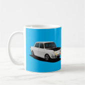 Mug Simca 1000 Rallye - image de voiture de 2 x - (Gauche)