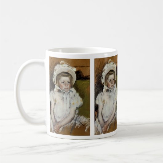 Mug Simone dans un Bonnet blanc (Gauche)
