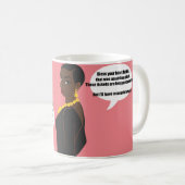 Mug Simone donne le problème 101 de ligne aérienne de (Devant droit)
