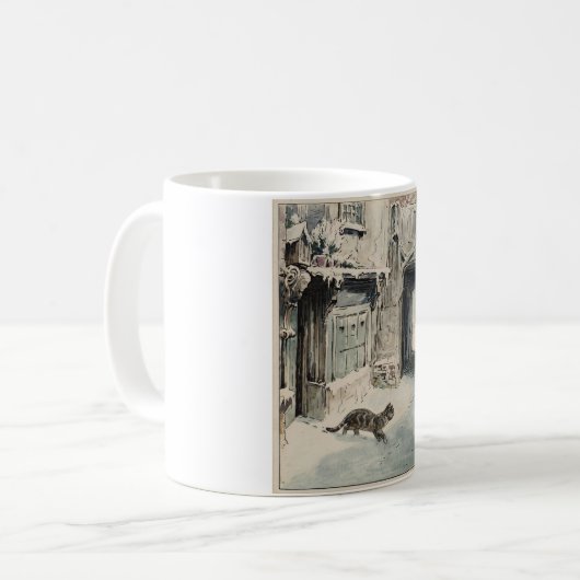 Mug Simpkin le chat sort (par Beatrix Potter) (Devant gauche)
