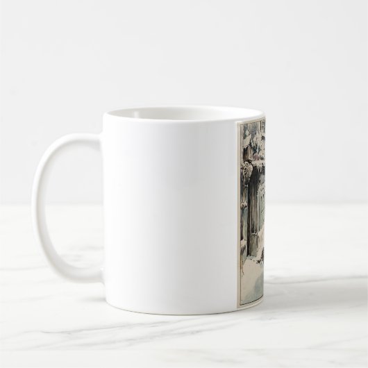 Mug Simpkin le chat sort (par Beatrix Potter) (Gauche)