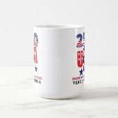 Mug Simple 250th us independence patriotic July 4th (Centre)
