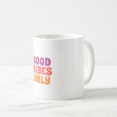 Mug Simple abstrait coloré minimal ajouter votre texte (Devant droit)