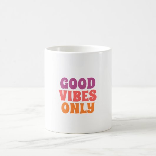 Mug Simple abstrait coloré minimal ajouter votre texte (Centre)