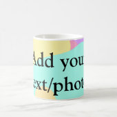 Mug Simple acrylique pour marbre ajouter votre nom de (Centre)
