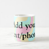 Mug Simple acrylique pour marbre ajouter votre nom de (Centre)