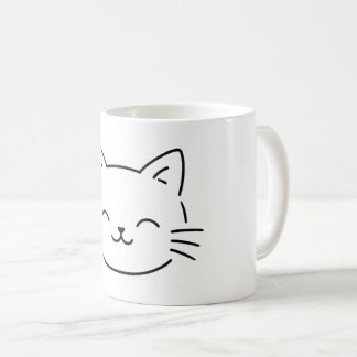 Mug Simple Aesthetic Kitty Design
