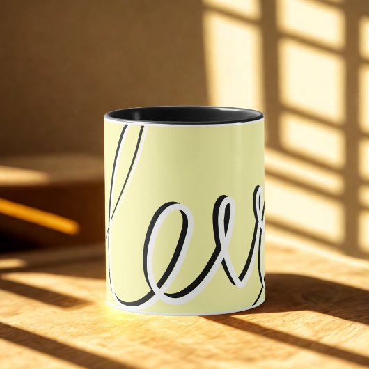 Mug Simple Amour Conçu