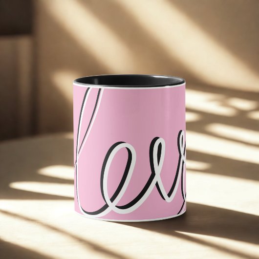 Mug Simple Amour Conçu