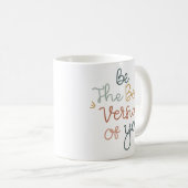 Mug Simple Beauté Inspirationnelle Lettre de soumissio (Devant droit)