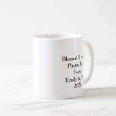 Mug Simple Bible chrétienne Verse Passe (Devant droit)