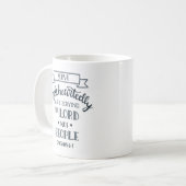 Mug Simple Bible chrétienne Verse Passe (Devant gauche)