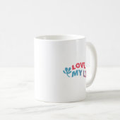 Mug Simple Charmant Amour Spécial de Ma Vie Propre (Devant droit)