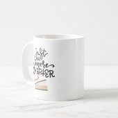 Mug Simple Charmant Juste Un Chapitre de Plus Cozy (Devant gauche)