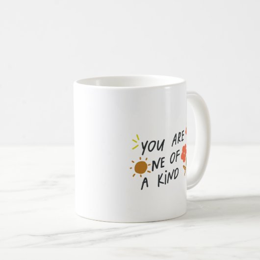 Mug Simple Charming Playful Handwritten Cheerfull Sun (Devant droit)