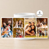 Mug Simple Collage de 6 Photos