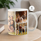 Mug Simple Collage de 6 Photos