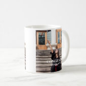 Mug Simple Congrats diplôme photo personnalisée (Devant droit)