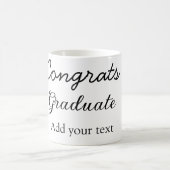 Mug Simple congratulation graduation add your (Centre)