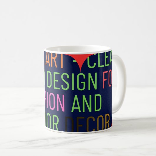 Mug Simple Contemporary Graphic (Devant droit)