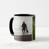 Mug Simple Custom Two Photo (Devant gauche)