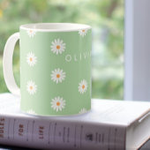 Mug Simple daisies, Personalized gift, Daisy Lover Gif