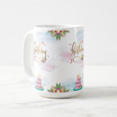 Mug simple de conception d'anniversaire (Devant gauche)