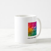 Mug Simple Design Upload Your Business Logo Here (Devant droit)
