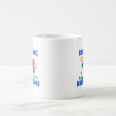 Mug Simple Dessin Animé Continuez Continuez Croître Co (Centre)