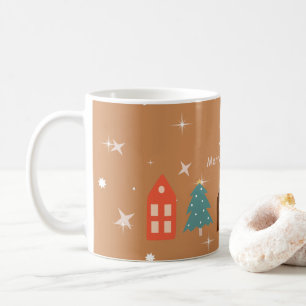 Mug Simple Earth Tone Joyeux Noël