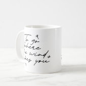 Mug Simple Elégant Beau Script manuscrit propre (Devant gauche)